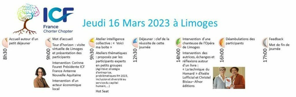 Jeudi 16 mars 2023 journée inspirante in Limoges