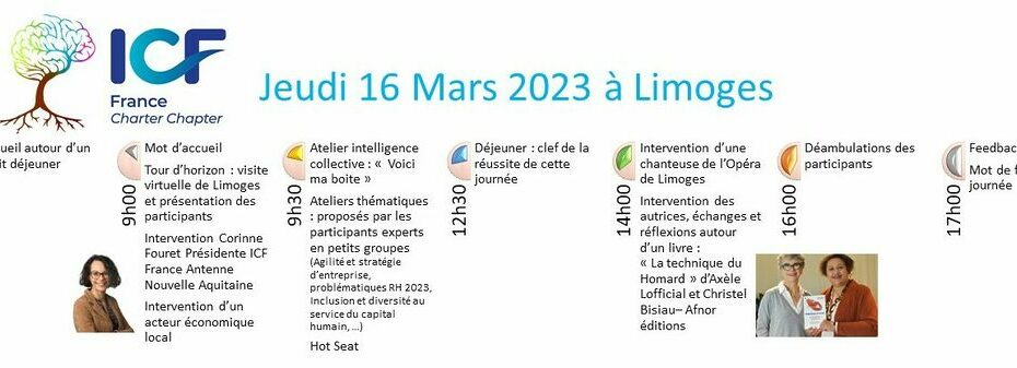 Jeudi 16 mars 2023 journée inspirante in Limoges