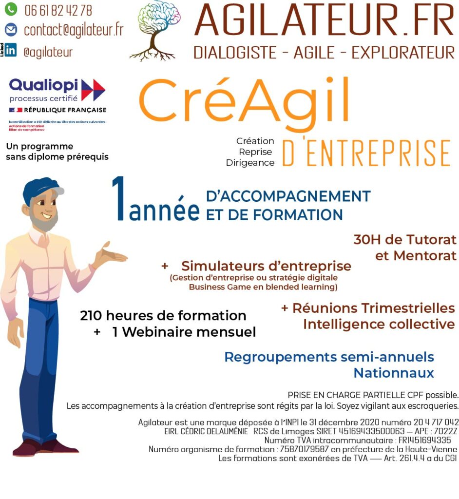 Créagil un programme innovant à forte valeur ajoutée