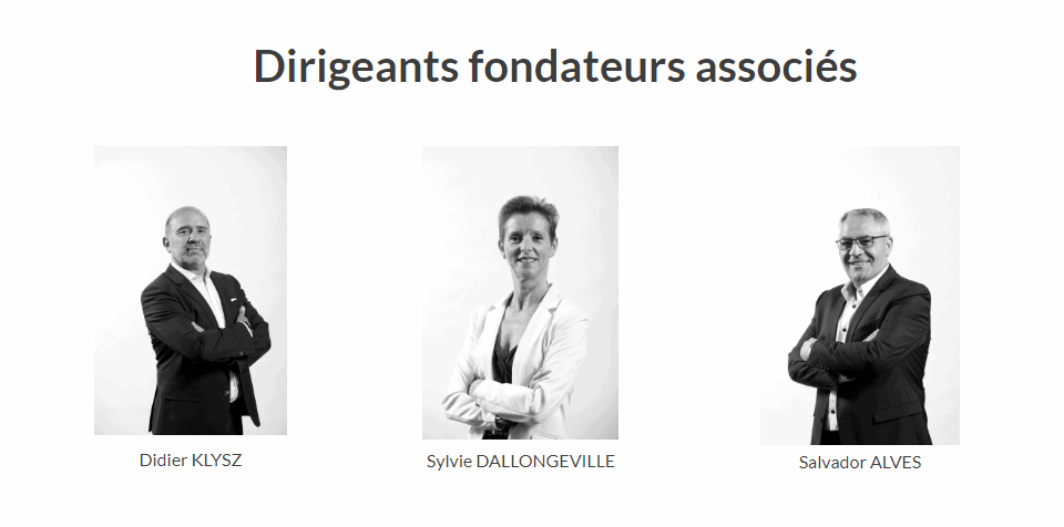 Fondateur d'AKDME, Didier Klysz, Sylvie Dallongeville, Salvador Alves