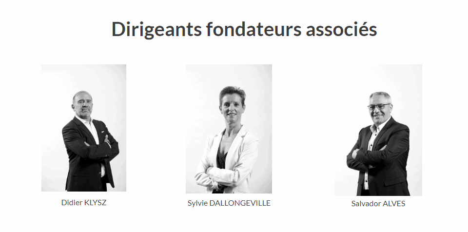Dirigeants AKDme
Didier KLYSZ - Sylvie DALLONGEVILLE |LinkedIn - Salvador ALVES