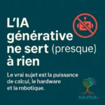 l'ia générative ne sert à rien ou presque