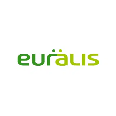 Logo de la marque Euralis en vert dégradé.