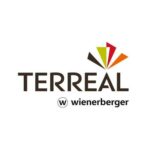 Logo Terreal avec éventail coloré et mention Wienerberger.