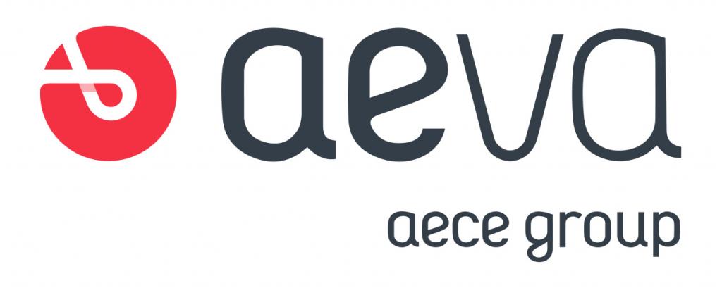 Logo aeva et aece group.